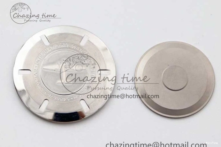 MIROTIME 0122 Vibrant Mark XVIII IW327001 SS M+F 1:1 Best Edition Black Dial on Black Leather Strap A 7055